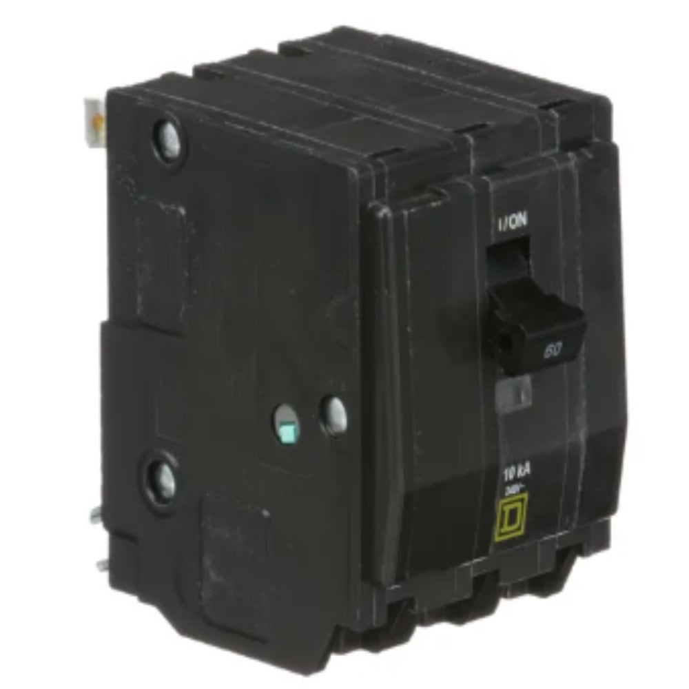 INTERRUPTOR TERMOMAGNETICO QO360 3X60A ENCHUFABLE 10KA 240V SCHNEIDER ELECTRIC *** OFRECER BTN3/60 ***