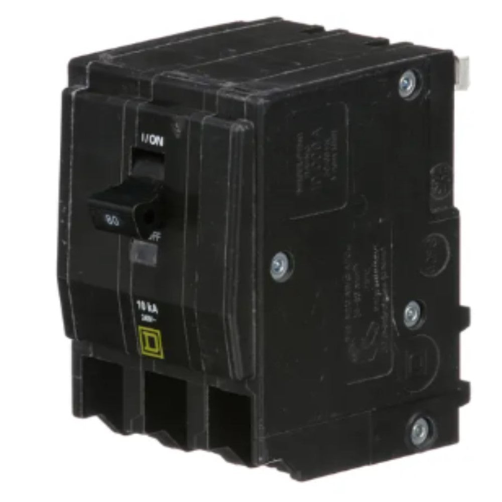 INTERRUPTOR TERMOMAGNETICO QO380 3X80A ENCHUFABLE 10KA 240V SCHNEIDER ELECTRIC