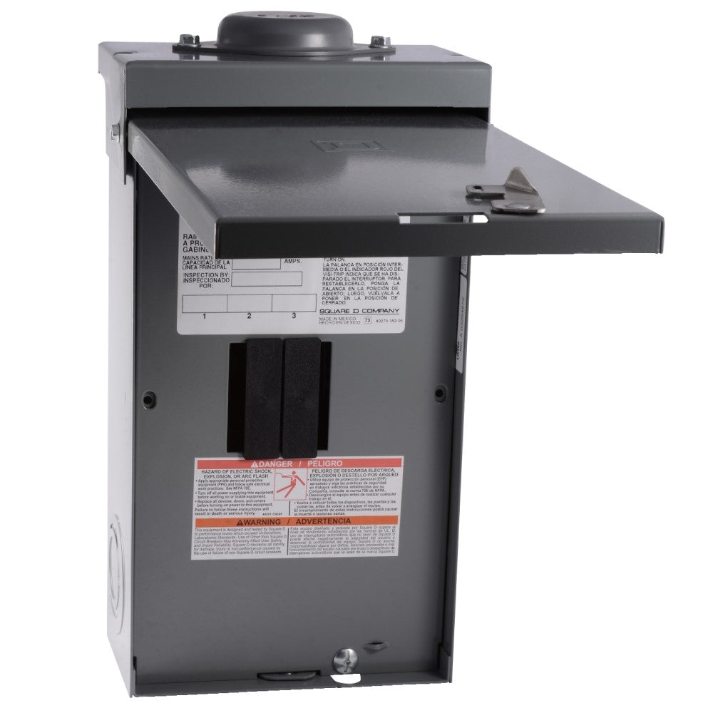 C. CARGA 3F-4H. QO403L60NRB 4P/70A. 3F-4H 240/120V. C/FRENTE