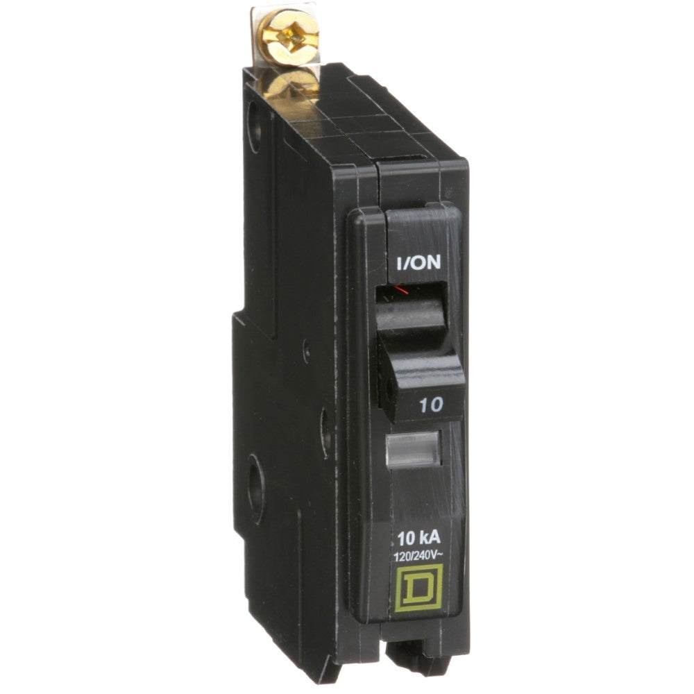 INTERRUPTOR TERMOMAGNETICO QOB110 1X10A ATORNILLABLE 10KA 120-240V SCHNEIDER ELECTRIC