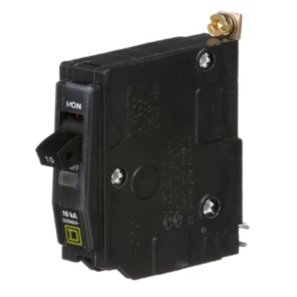 INTERRUPTOR TERMOMAGNETICO QOB110 1X10A ATORNILLABLE 10KA 120-240V SCHNEIDER ELECTRIC