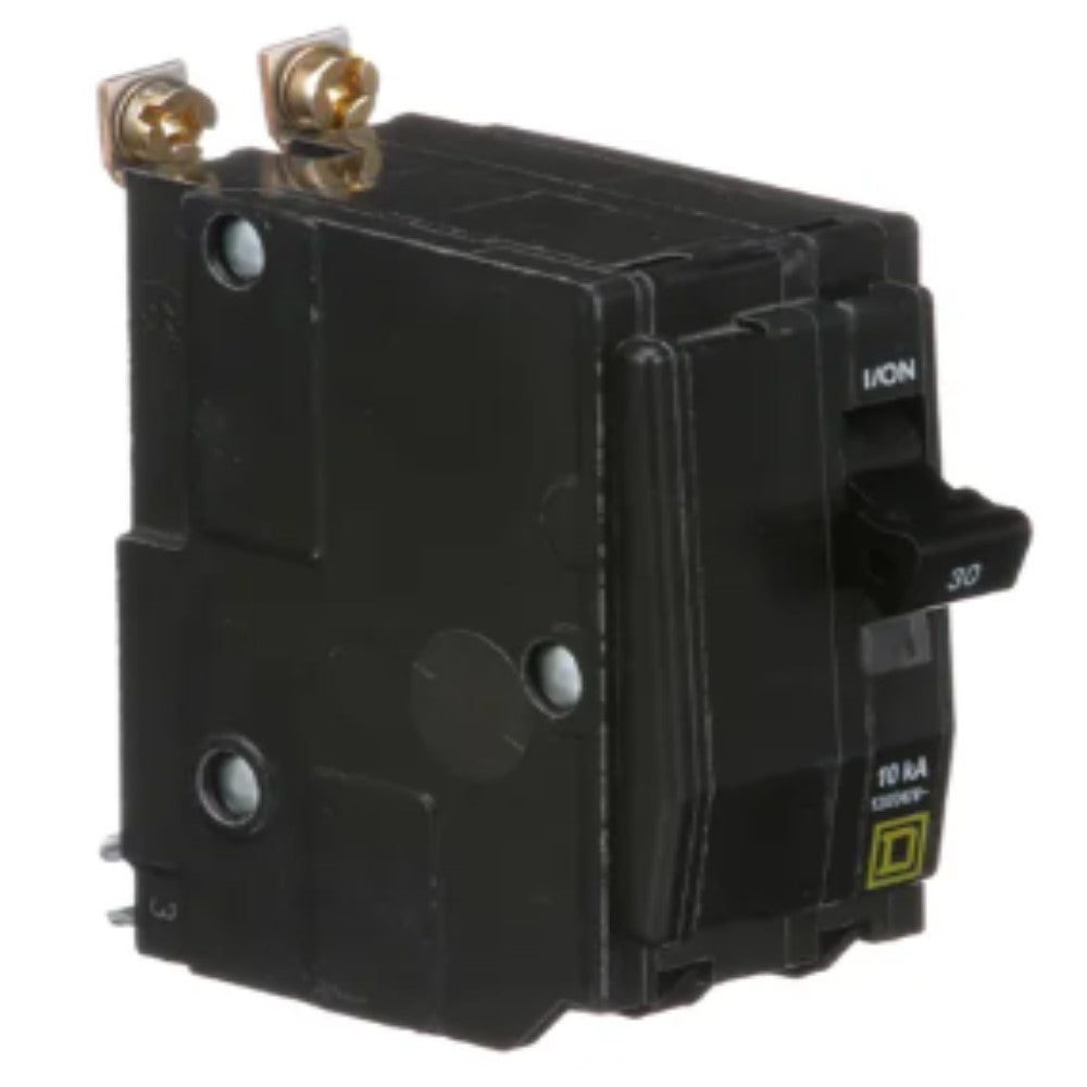 INTERRUPTOR TERMOMAGNETICO QOB230 2X30A ATORNILLABLE 10KA 120-240V SCHNEIDER ELECTRIC *** OFRECER BTN2/30B ***