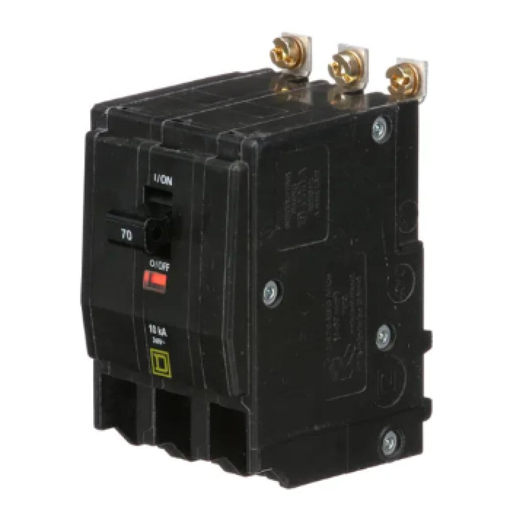 INTERRUPTOR TERMOMAGNETICO QOB370 3X70A ATORNILLABLE 10KA 120-240V SCHNEIDER ELECTRIC