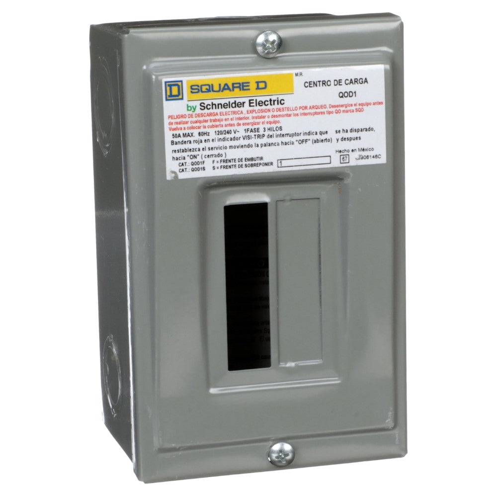 C.DE CARGA 1P./50A. QOD1S SOBREPONER SQUARE D *** OFRECER BTN/2SN ***