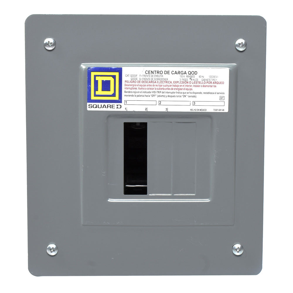 C.DE CARGA 3P./50A. QOD3F EMPOTRAR SQUARE D *** OFRECER BTN/4EN ***