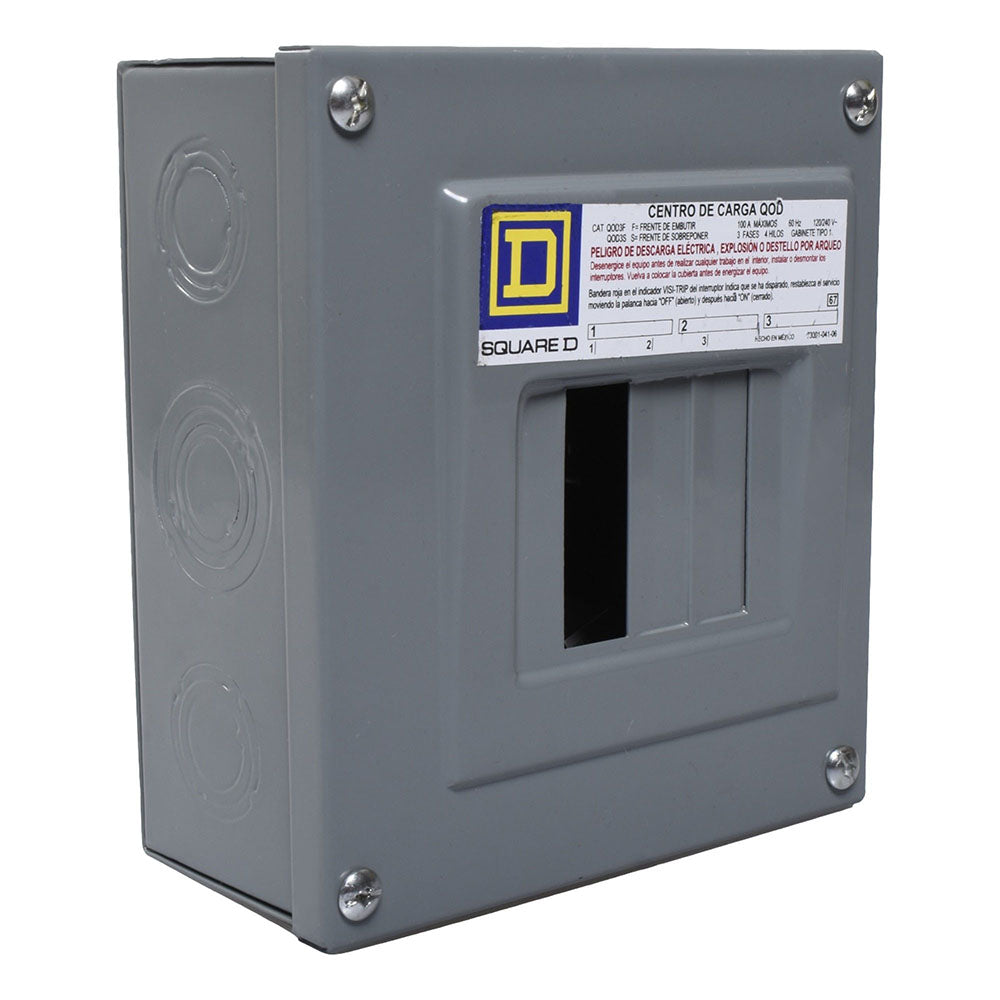 C.DE CARGA 3P./50A. QOD3S SOBREPONER SQUARE D *** OFRECER BTN/4SN ***