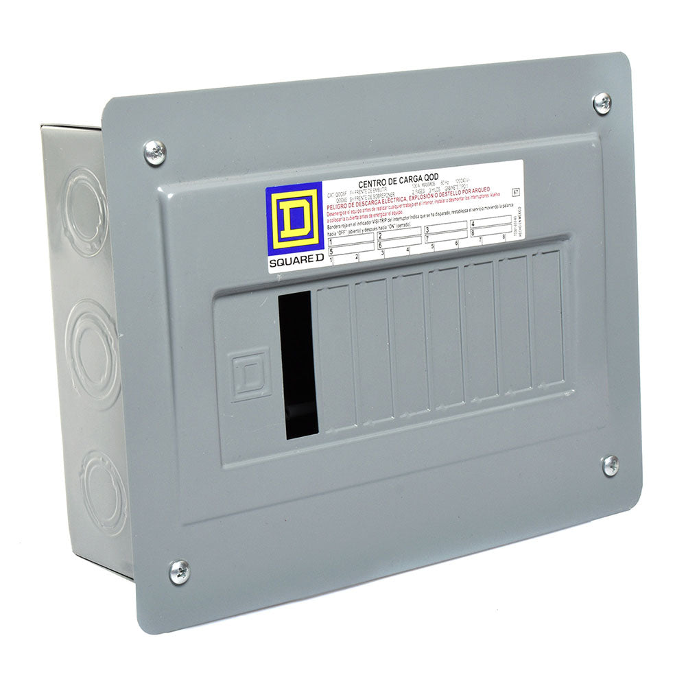 C.DE CARGA 8P./100A.QOD8F EMPOTRAR SQUARE D *** OFRECER BTN/8EN ***