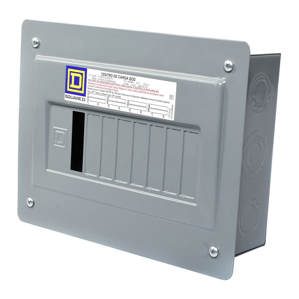 C.DE CARGA 8P./100A.QOD8F EMPOTRAR SQUARE D *** OFRECER BTN/8EN ***