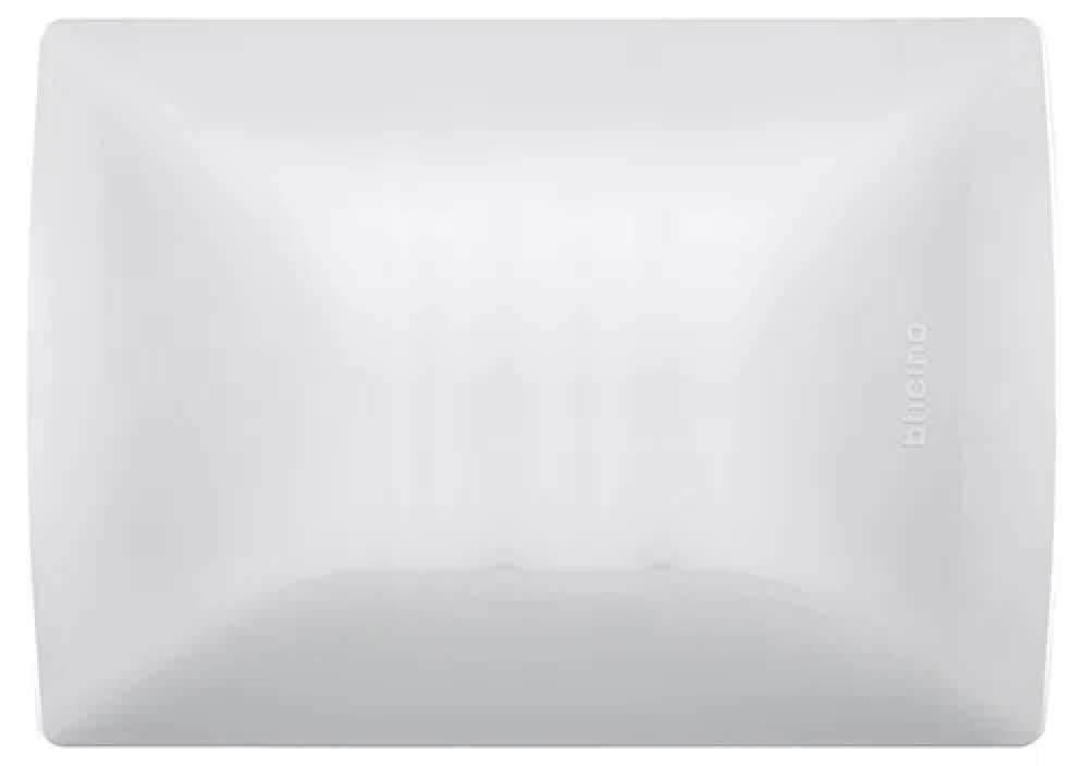 PLACA DE RESINA BTICINO CON CHASIS BLANCO MÉRIDA CIEGA QZ4803M0BN