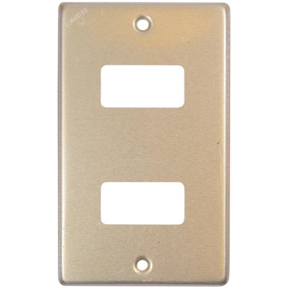 PLACA ALUMIN.ANODIZ. 2V. WD5362 ROYER