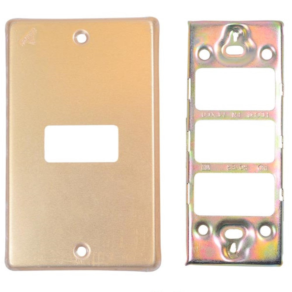 PLACA ALUMIN.ANODIZ. 2V. WD5362 ROYER