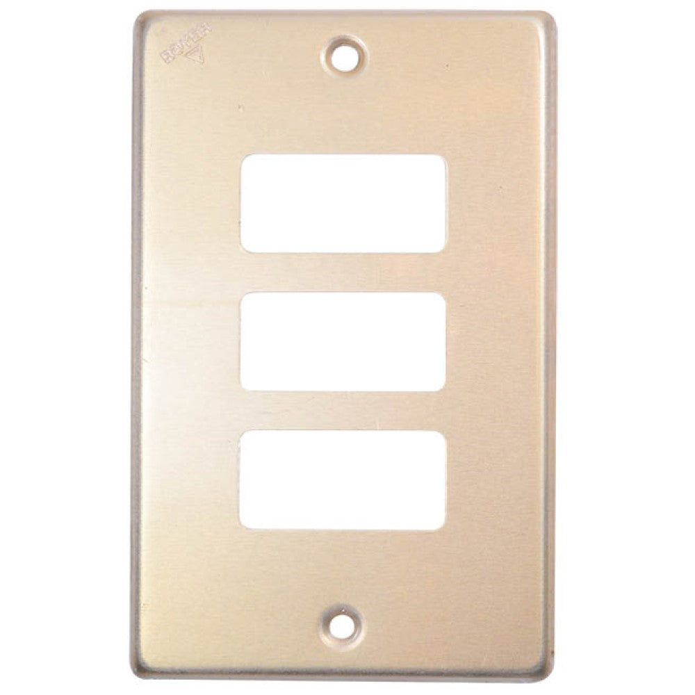 PLACA ALUMIN.ANODIZ. 3V. WD5363 ROYER