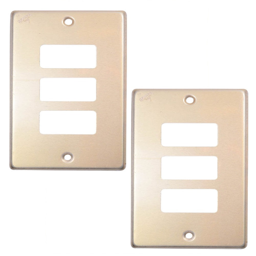 PLACA ALUMIN.ANODIZ. 3V. WD5363 ROYER