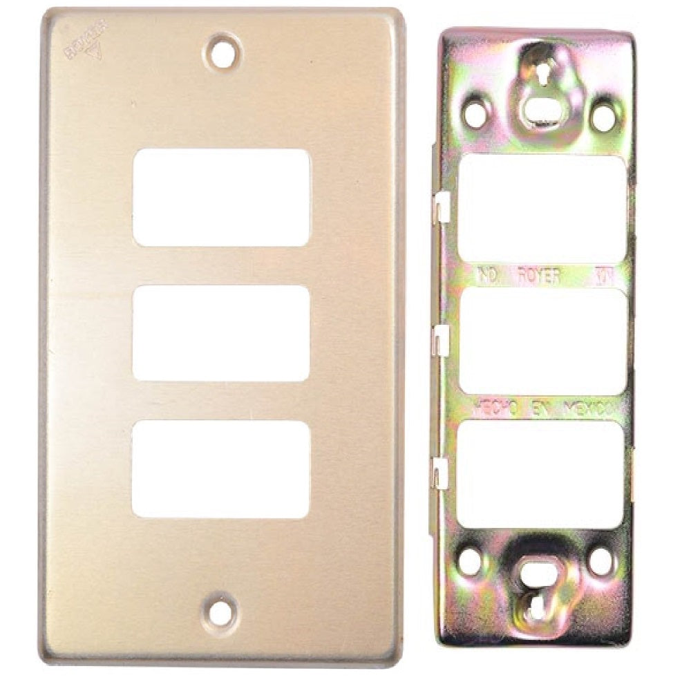 PLACA ALUMIN.ANODIZ. 3V. WD5363 ROYER