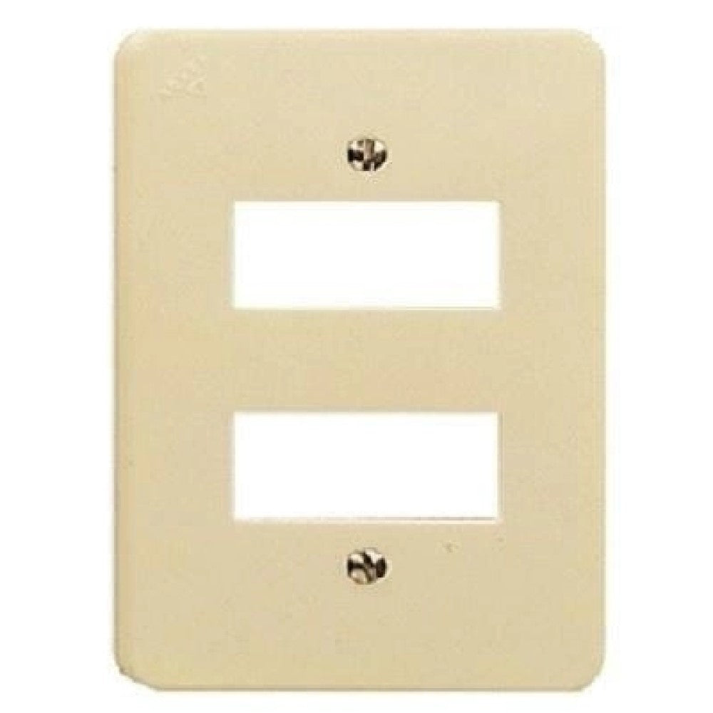 PLACA PLAST. 2 UNID. MARFIL WD5322 ROYER