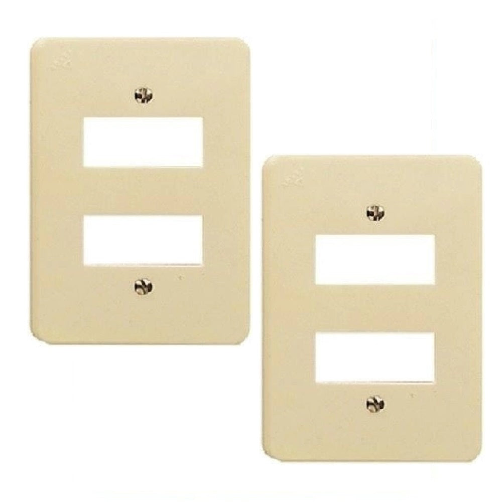 PLACA PLAST. 2 UNID. MARFIL WD5322 ROYER