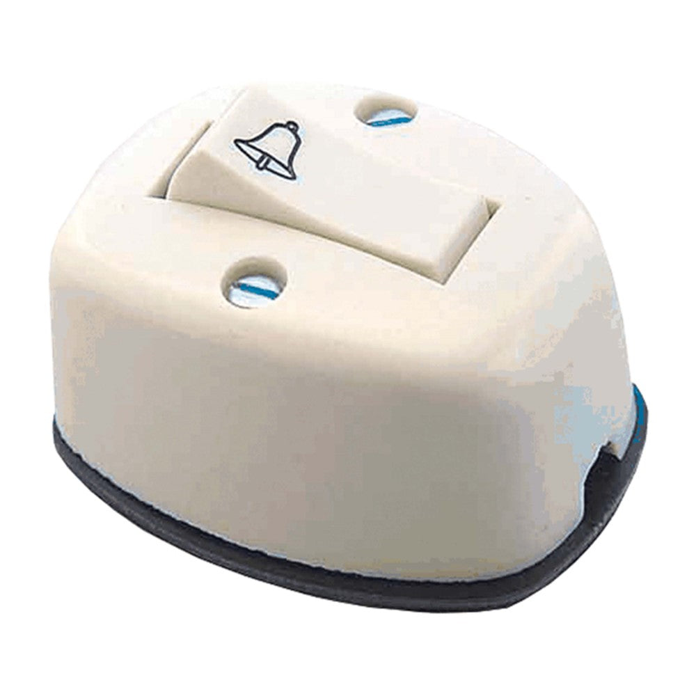 BOTON TIMBRE OVAL MARFIL WD0201 ROYER