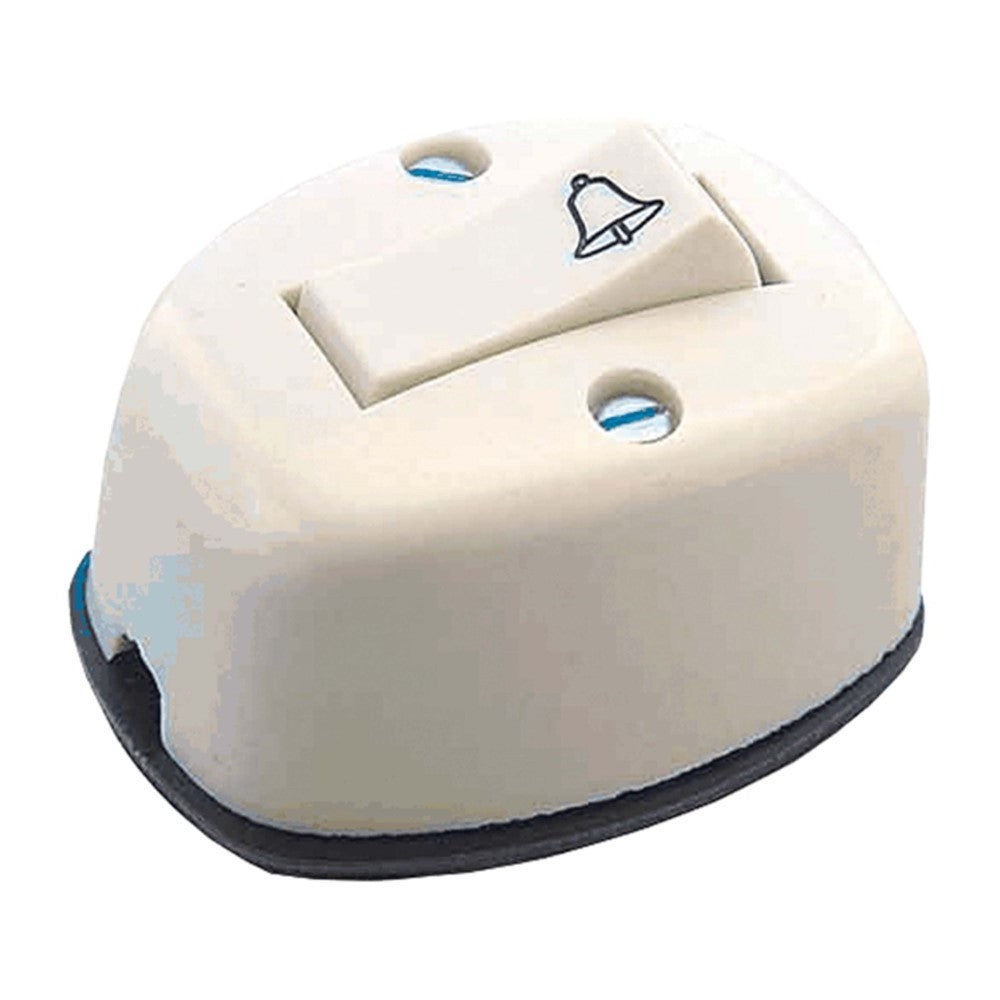 BOTON TIMBRE OVAL MARFIL WD0201 ROYER