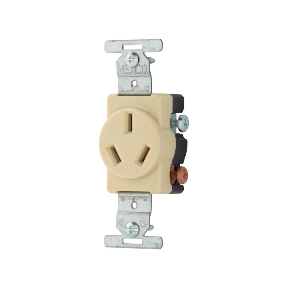 RECEPTACULO SENC. 20A/125-250V. NEMA 10-20R 805V-BOX ARROW HART