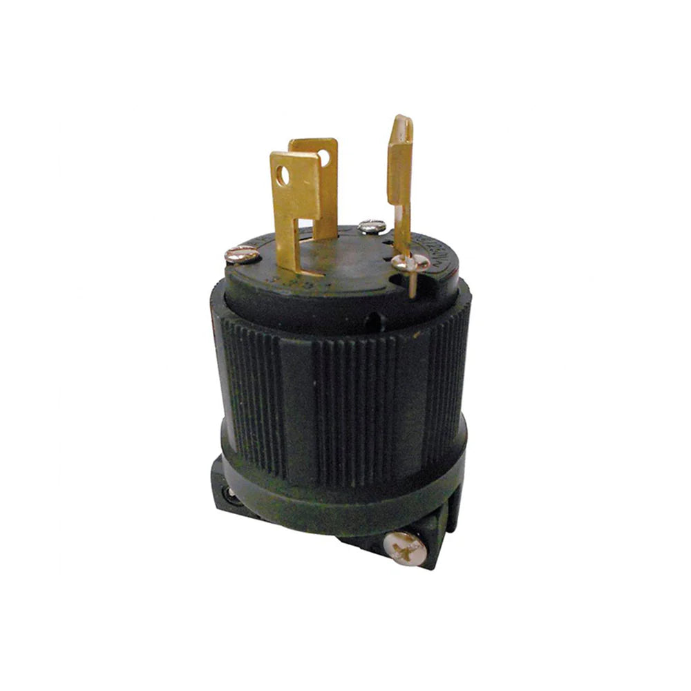 CLAVIJA MEDIA VUELTA DE NYLON LEXAN 30A. 125V/250V WD3331 ARROW H