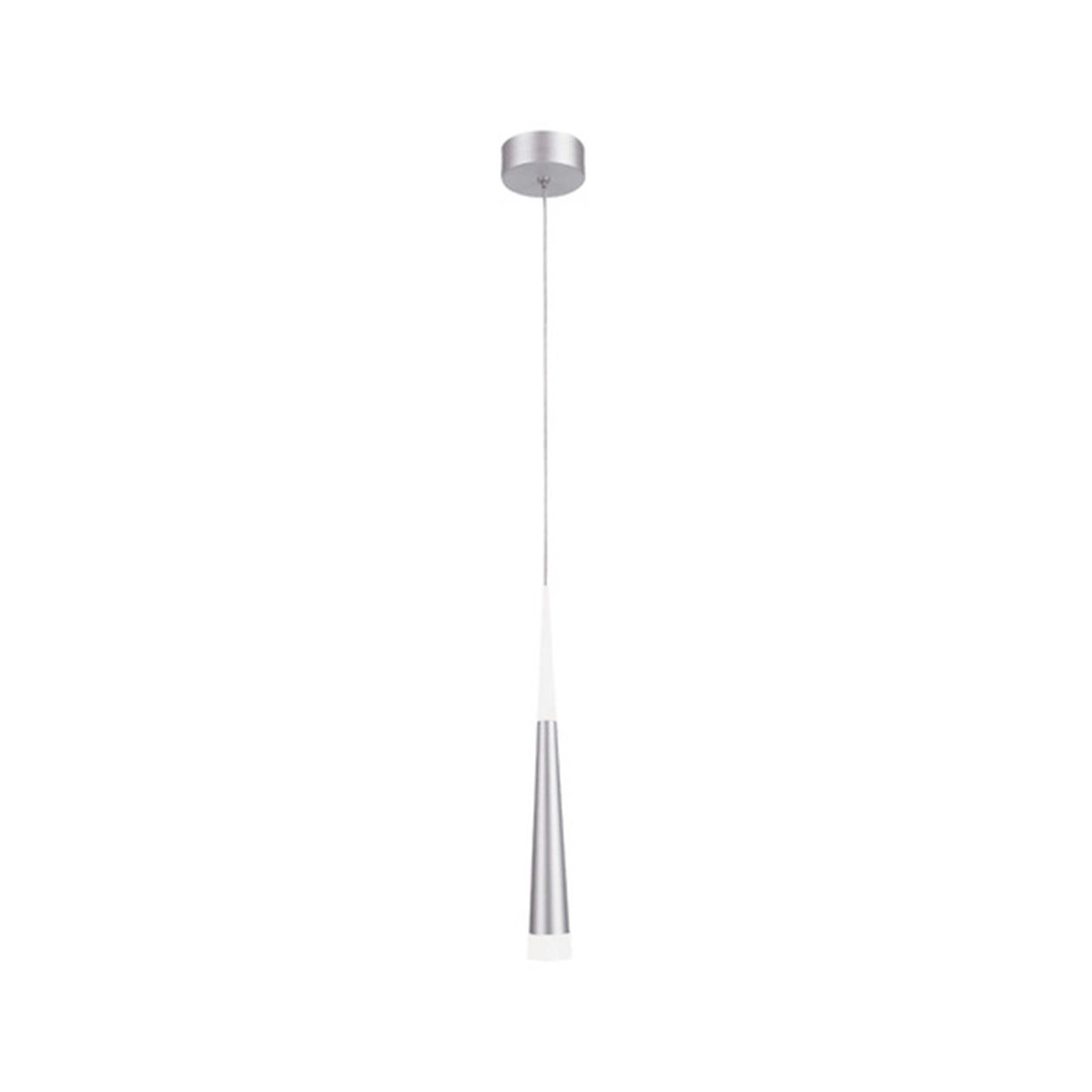 LUMINARIO LED SUSPENDIDO 8W/127-220V. ELEGANCE BLANCO 3000K LUZ CALIDA CONSTRULITA