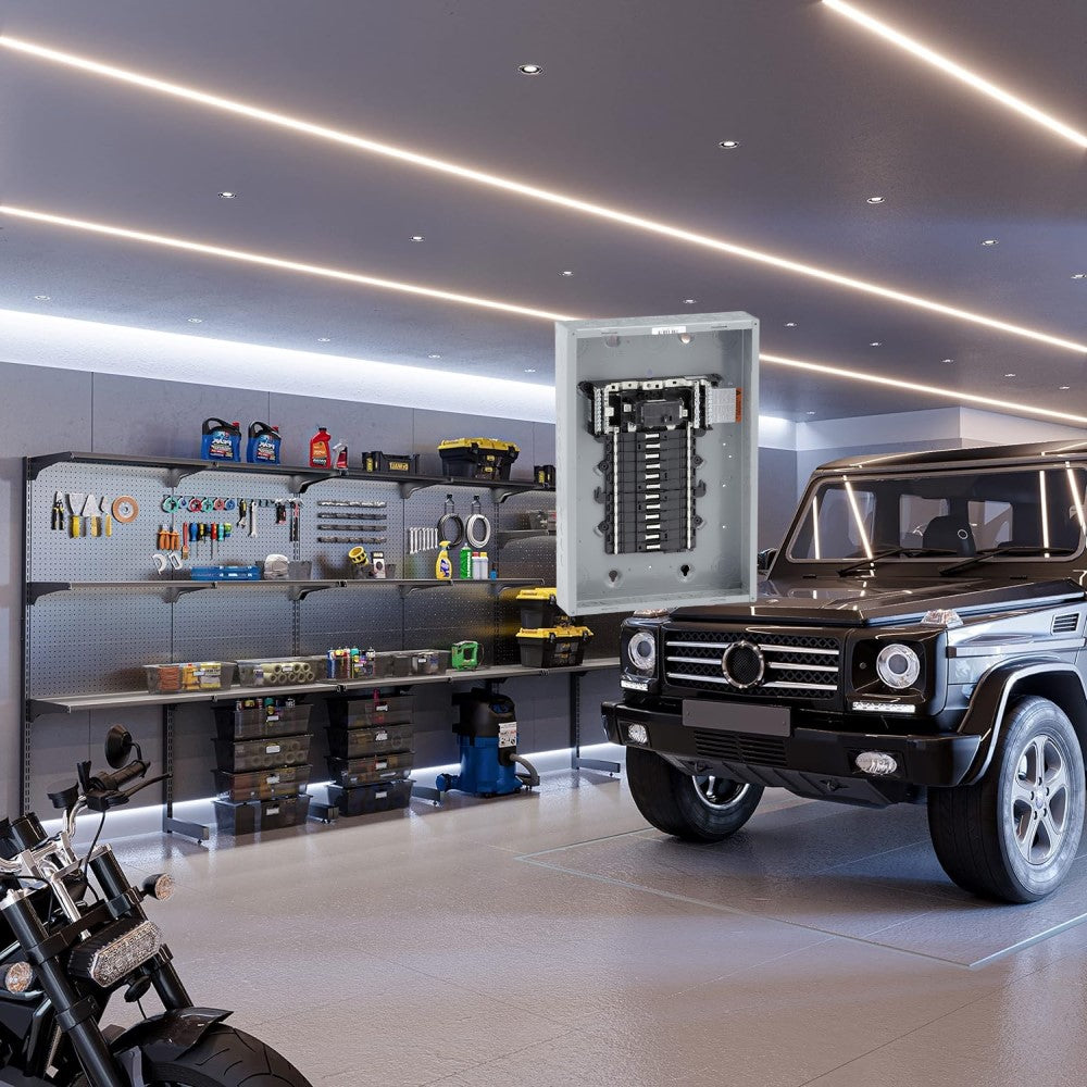 C. CARGA 1F.3H. QO124M100 24P/100A. S/FRENTE INT. PRINC. SQUARE D