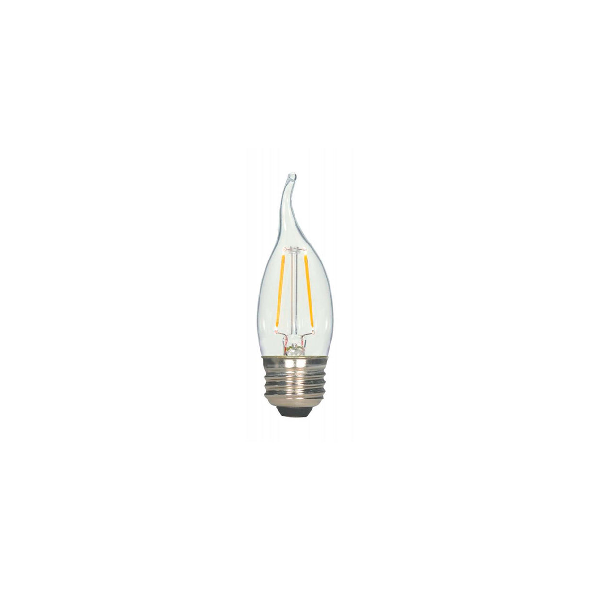 BOMBILLA ARANA 2.5W CLARO DIMEABLE E26 EFC/LED/27K/CL/120V/2CD ***BLISTER 2 PZAS***