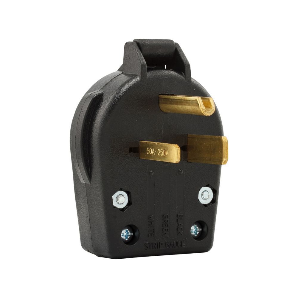 CLAVIJA ANGULO UNIV. PVC 2P3H 30A 250VCA MENA 6-30P NEGRO ARROW HART S42-SP