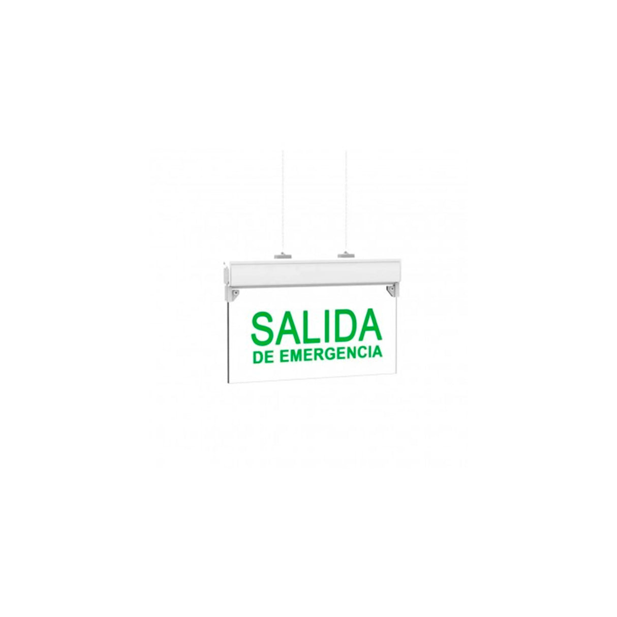 LUMP. SENALAMIENTO LED AQCRILICO SALIDA EMERGENCIA 3W/90MIN ILLUMINER
