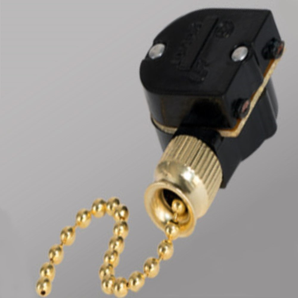 INTERRUPTOR DE CADENA 2 CIRCUITOS 4 POSICIONES 6A 125V DORADO