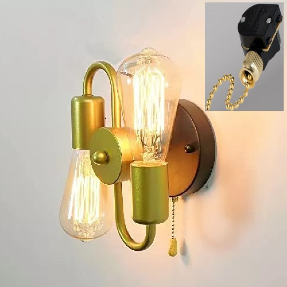 INTERRUPTOR DE CADENA 2 CIRCUITOS 4 POSICIONES 6A 125V DORADO