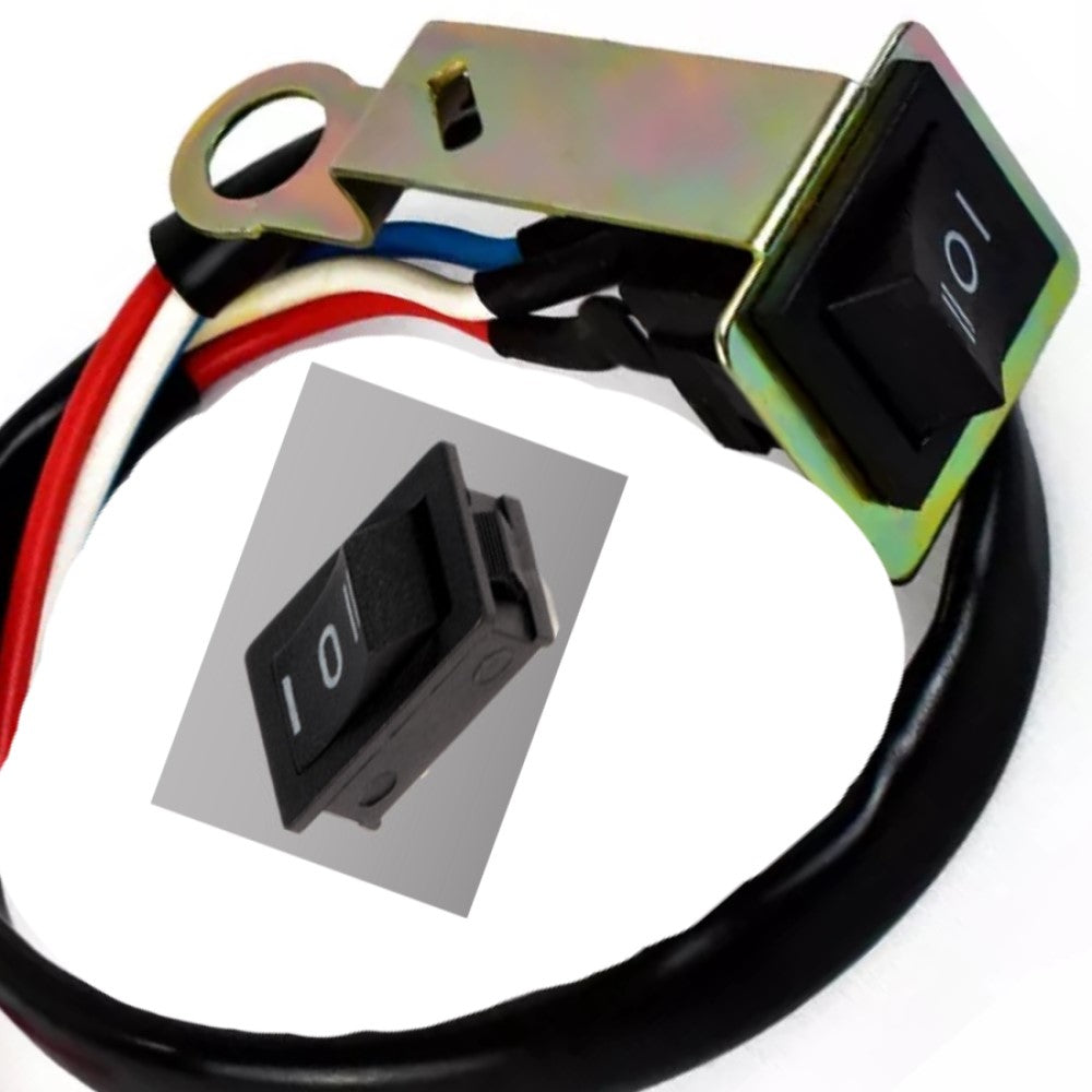 SWITCH DE BALANCIN 4A 220V NEGRO SI-NO-SI SUPPLIER