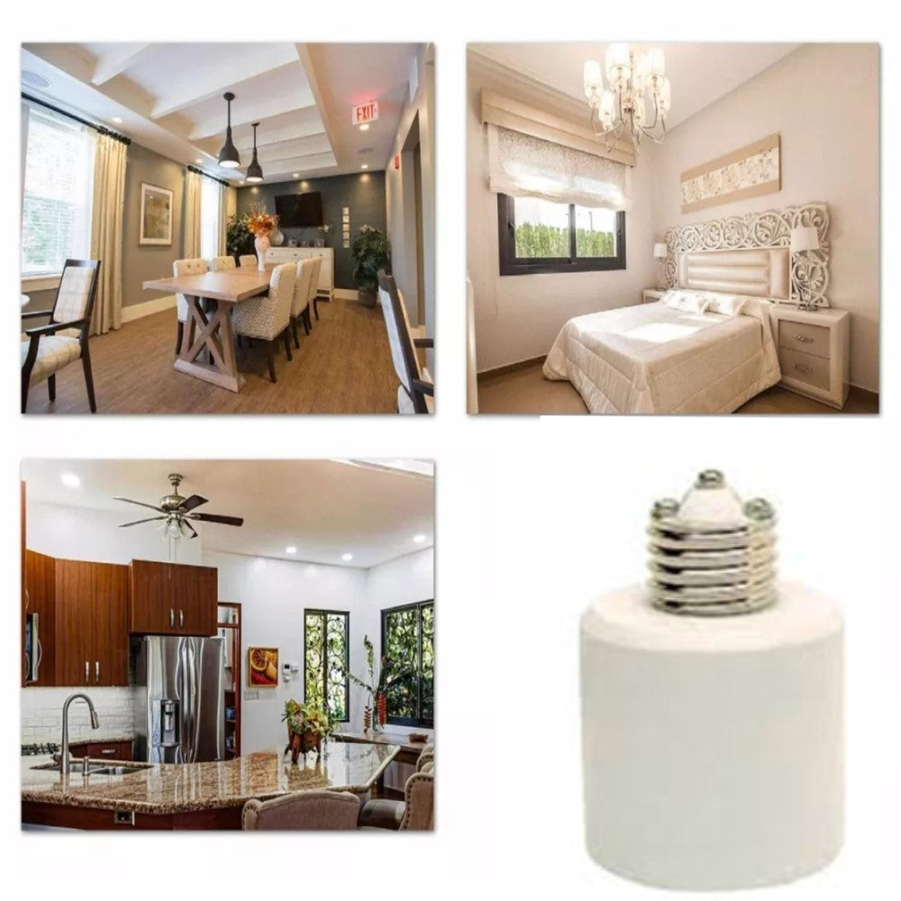 PORTALAMPARA CONVERTIDORA E-26-E-40 6A/220V. SP-2640