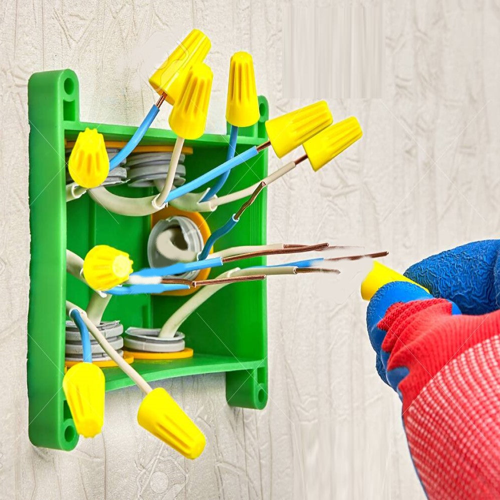 CONECTOR P/CABLE INTERIOR METALICO 14 AWG AMARILLO *** OFRECER AE00025 ***