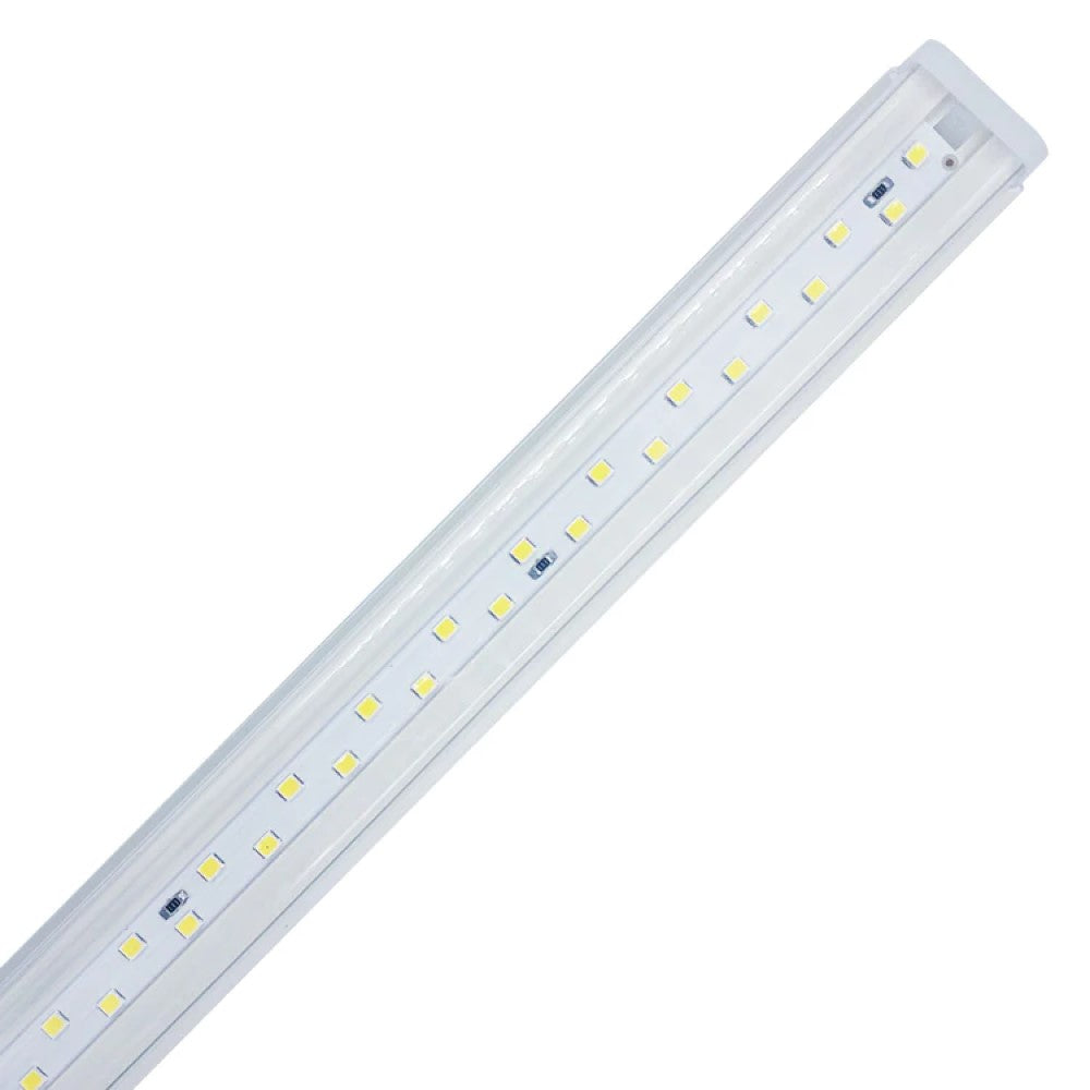 LAMAPARA LED LINEAL TRANSPARENTE T8 20W 127V USO INTERIRO TIANLAI ***SIN T.E.***