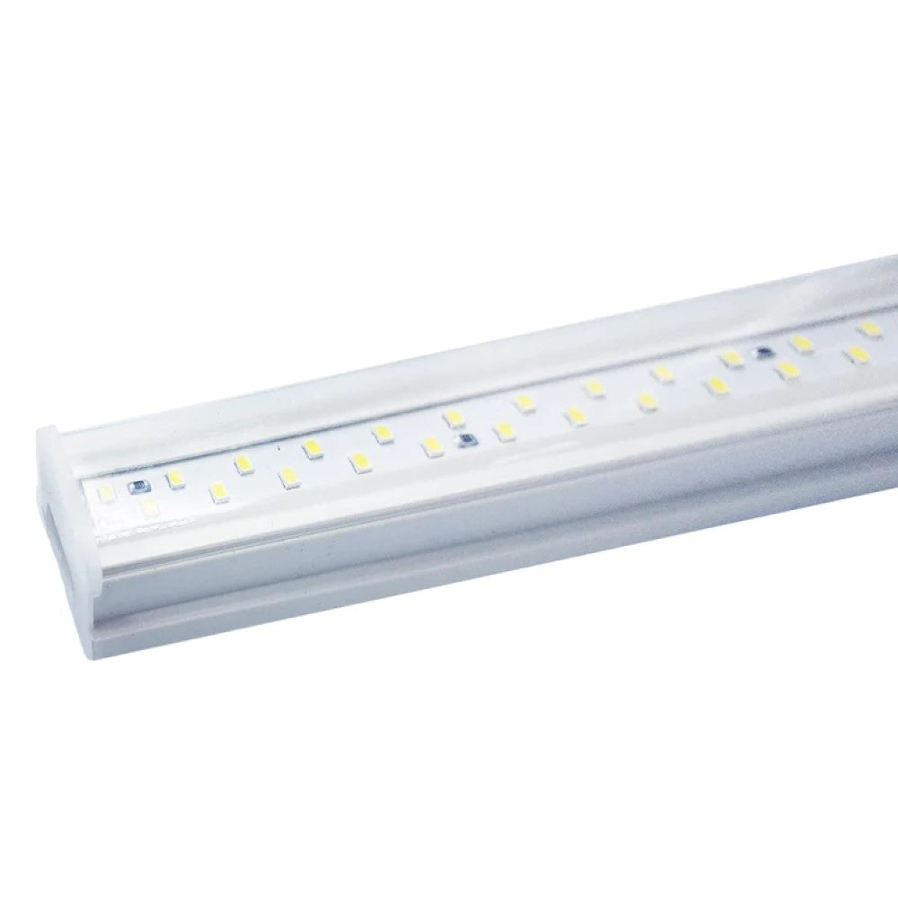 LAMAPARA LED LINEAL TRANSPARENTE T8 20W 127V USO INTERIRO TIANLAI ***SIN T.E.***