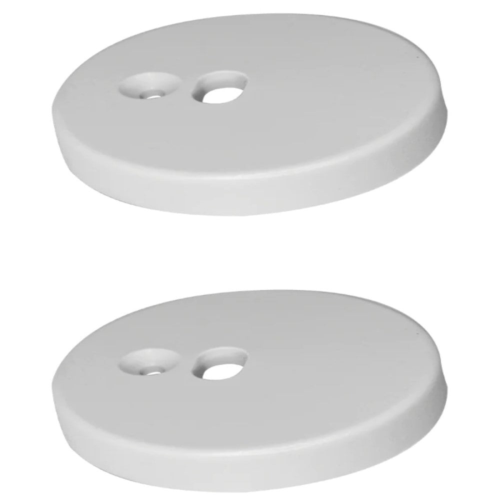 KIT DE 2 TAPAS LATERALES PARA PERFIL DE ALUMINIO ILUPA30 DE PLASTICO ILUMILEDS