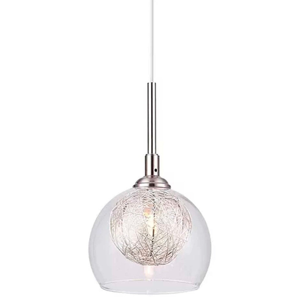 SUSPENDIDO ACABADO SATIN CRISTAL BASE G9 40 W SERIE LIBYA ***HAE2025***