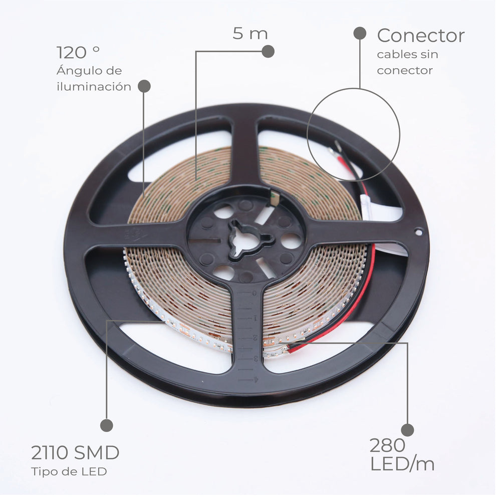 TIRA FLEXIBLE DE LED 2110 SMD 4000K MCA TECNOLITE