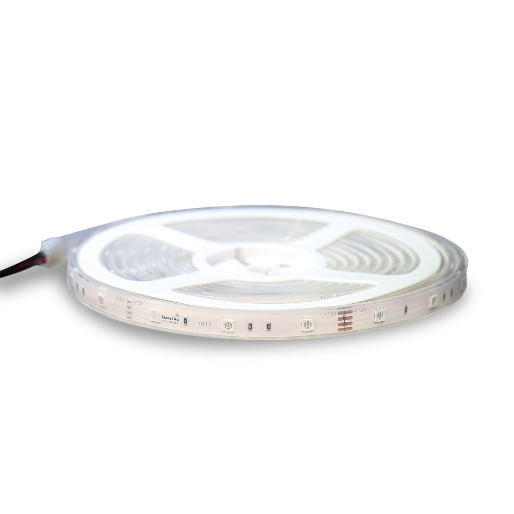 TIRA FLEXIBLE DE LED 5050 SMD 12V IP68 RGB
