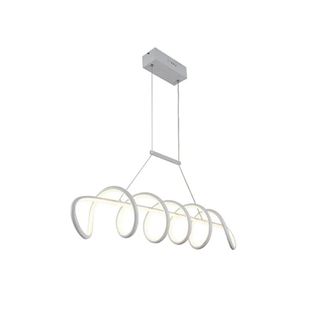 CANDIL DE LED COLGANTE NEGRO 50W LUZ DIA