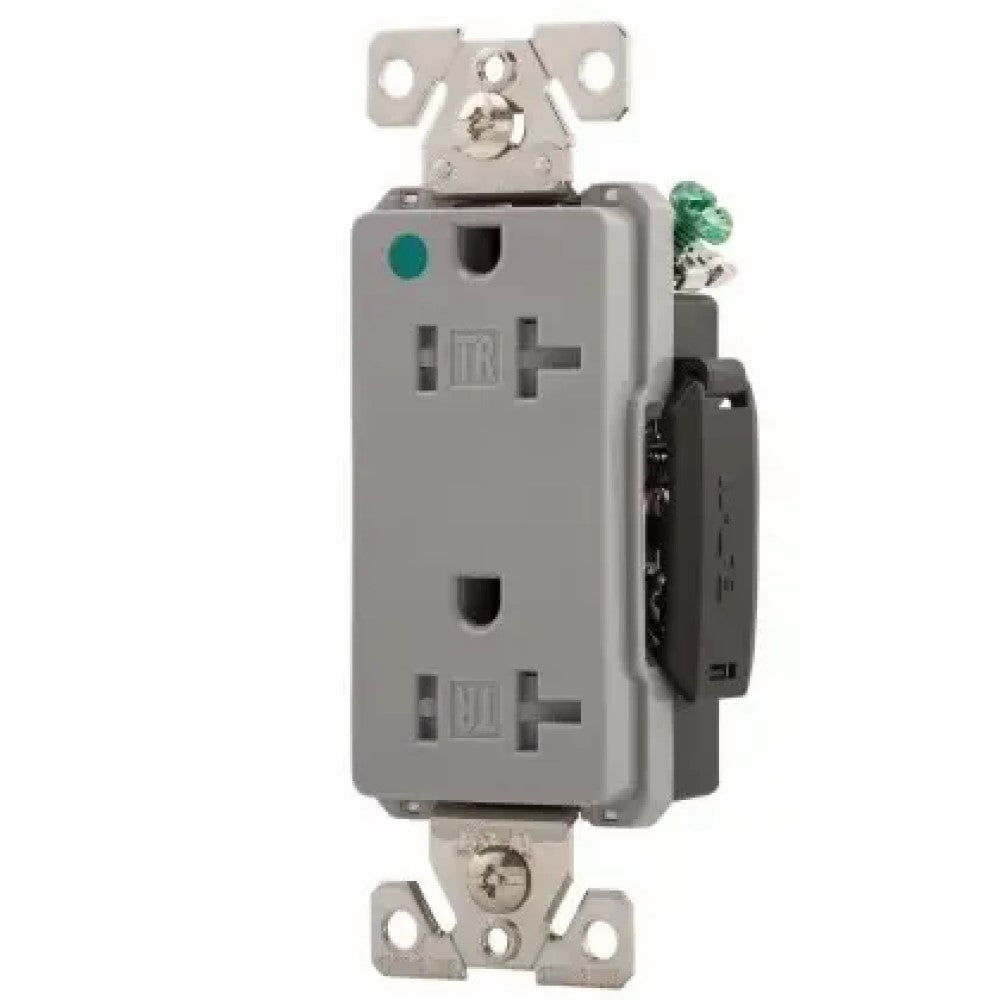 RECEPTACULO DUPLEX GRADO HOSPITAL 14-10 20A 125 V 5-20R ARROW HART