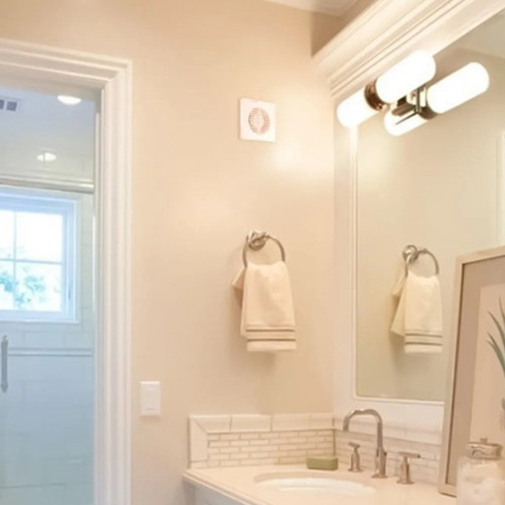 EXTRACTOR DE AIRE 4" 90M3/HR. BLANCO ABS TURBO 4 *** OFRECER 1104 O 48530 O INTER4 O ECOSLIM 4 B ***