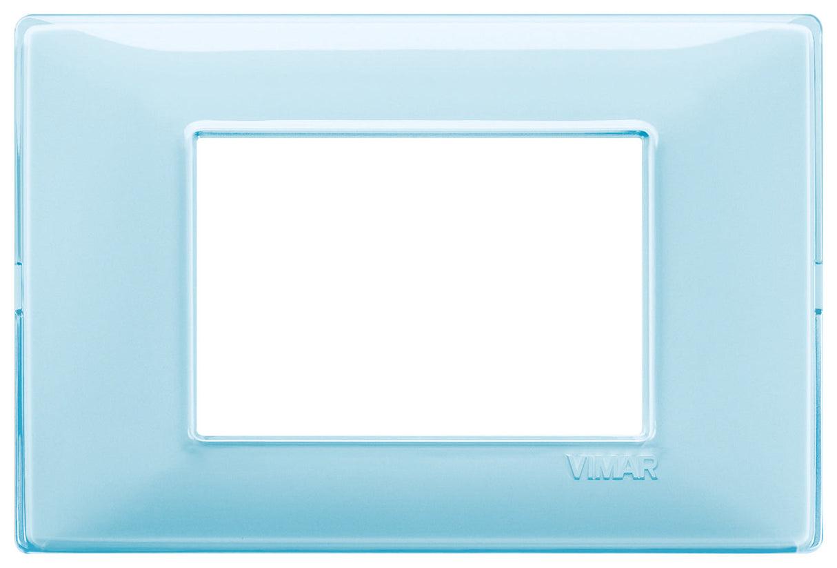 PLACA 3 MOD. TECNOPOLIMERO REFLEX AGUA PLANA VIMAR