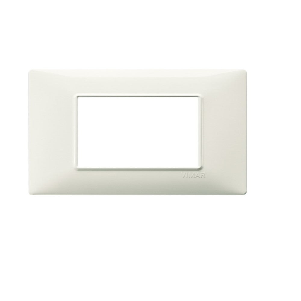 PLACA 3 MOD. TECNOPOLIMERO MARFIL PLANA VIMAR