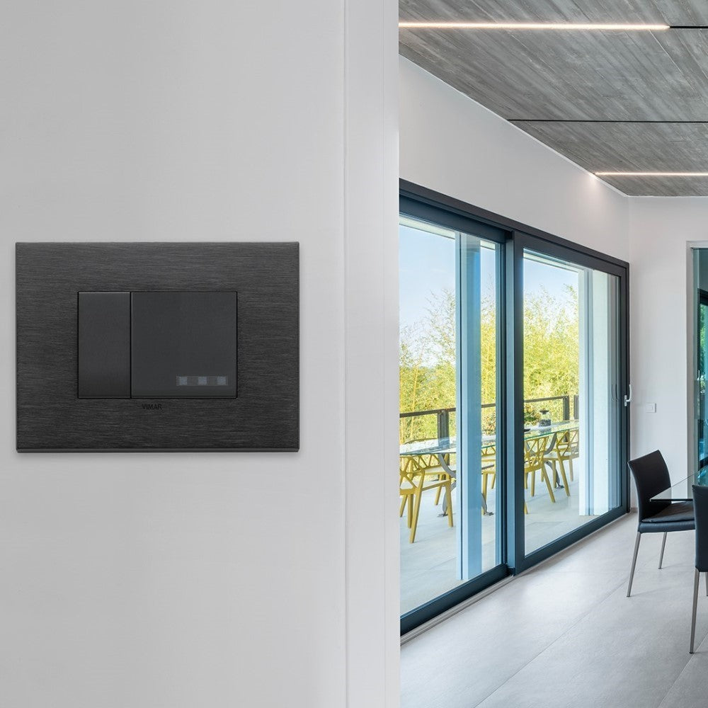 INTERRUPTOR 1P 16AX 2M GRIS EIKON VIMAR