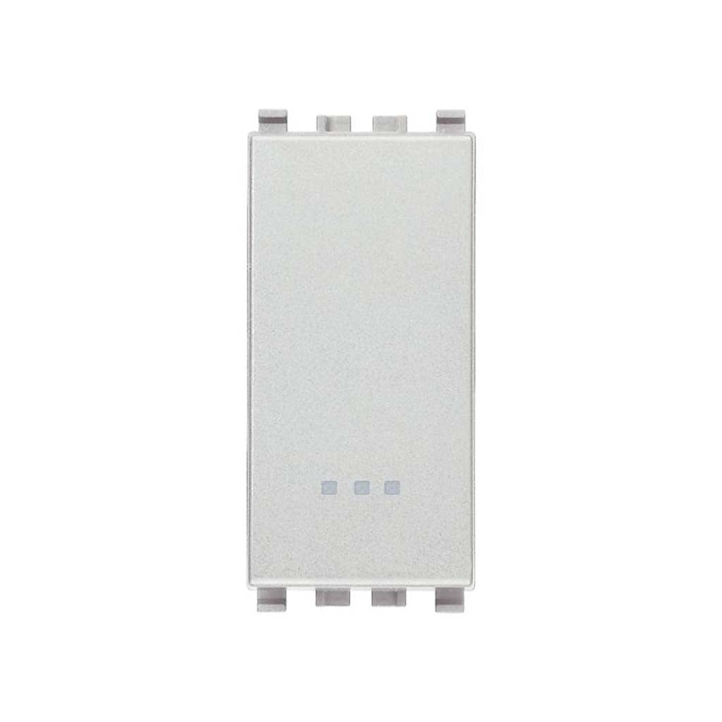 INTERRUPTOR CRUZADO 1P 16AX. 250V. 1 MOD. ILUMINABLE TECLA SUSTITUIBLE NEXT EIKON VIMAR