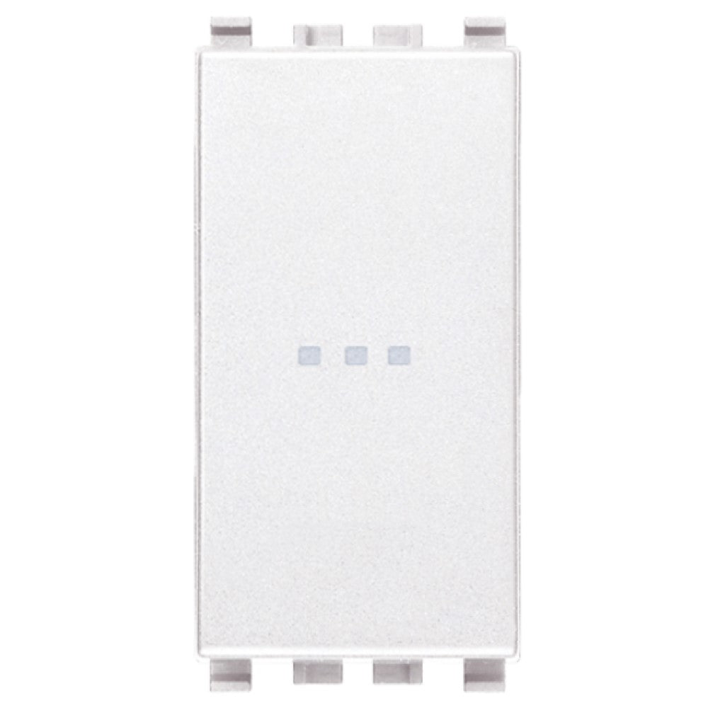 INTERRUPTOR AXIAL BLANCO 1P-16A. EIKON VIMAR