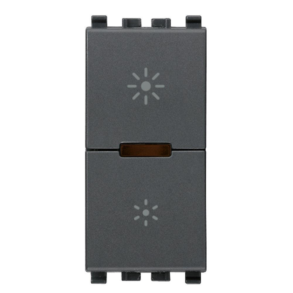 VARIADOR MASTER UNIVERSAL PULSANTE 120V. GRIS 20135.120 EIKON VIMAR