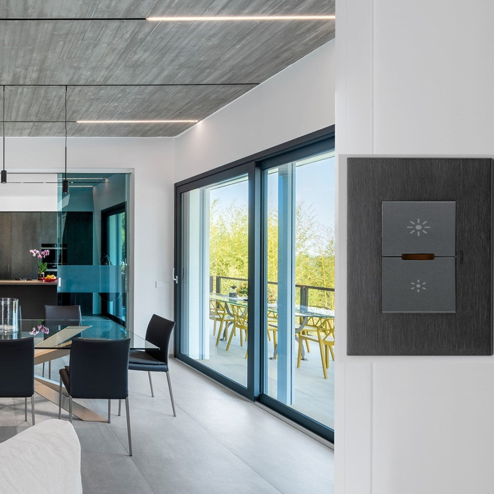 VARIADOR MASTER UNIVERSAL PULSANTE 120V. GRIS 20135.120 EIKON VIMAR